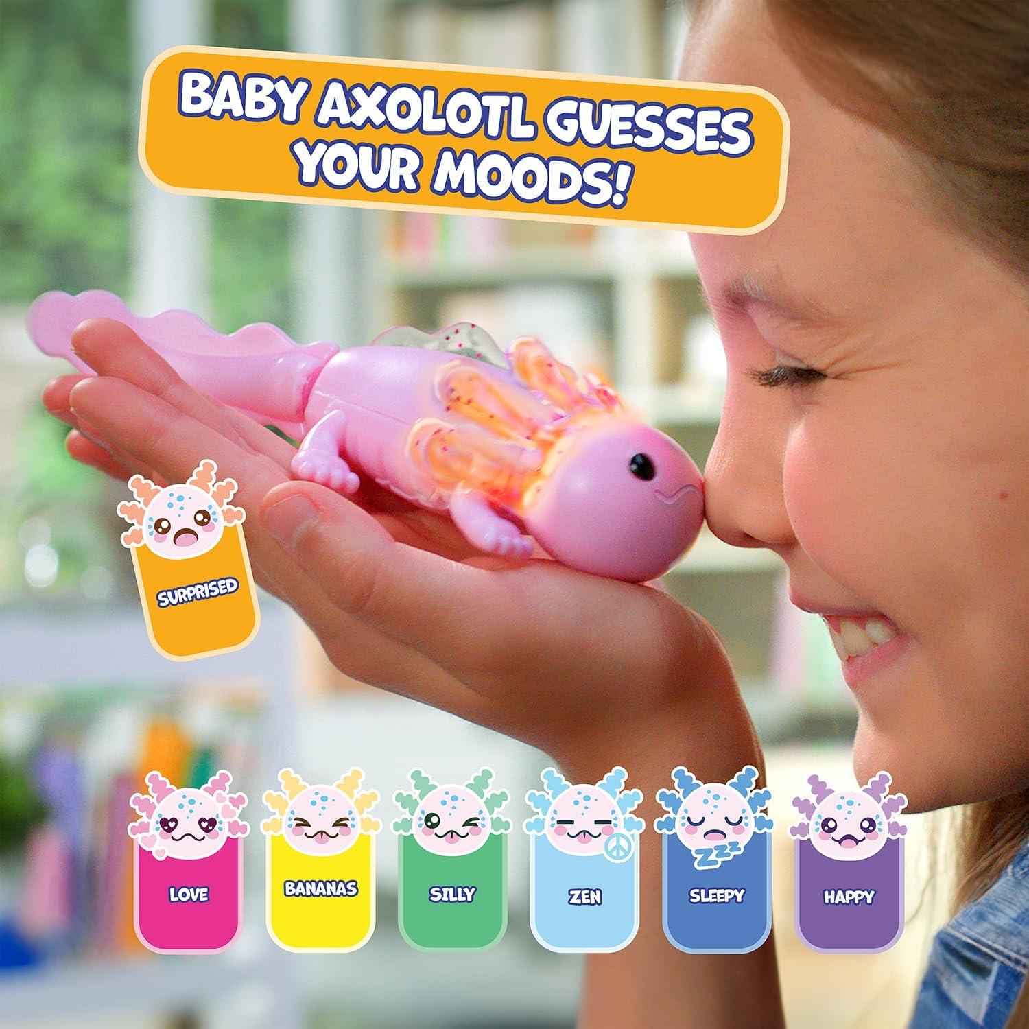 Axolote Bebé Interactivo WowWee Alix con Piscina Inflable