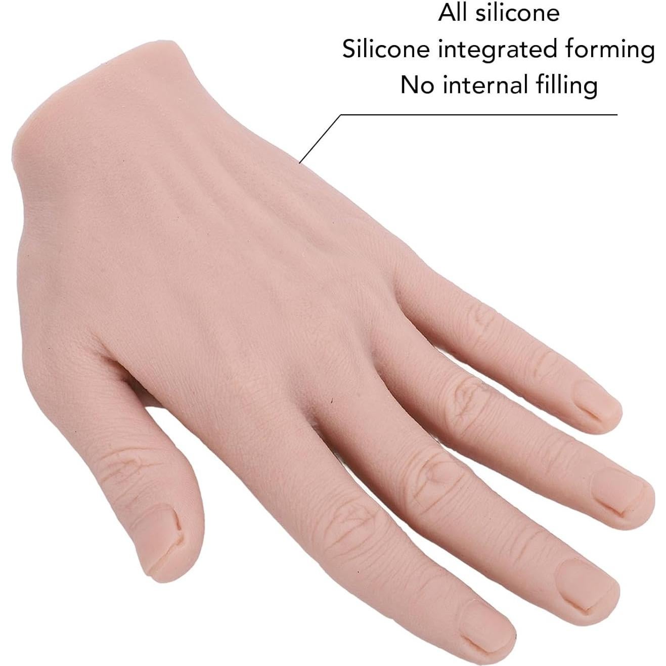 Mano Masculina de Silicona Nurnesy 18x11 cm Reutilizable