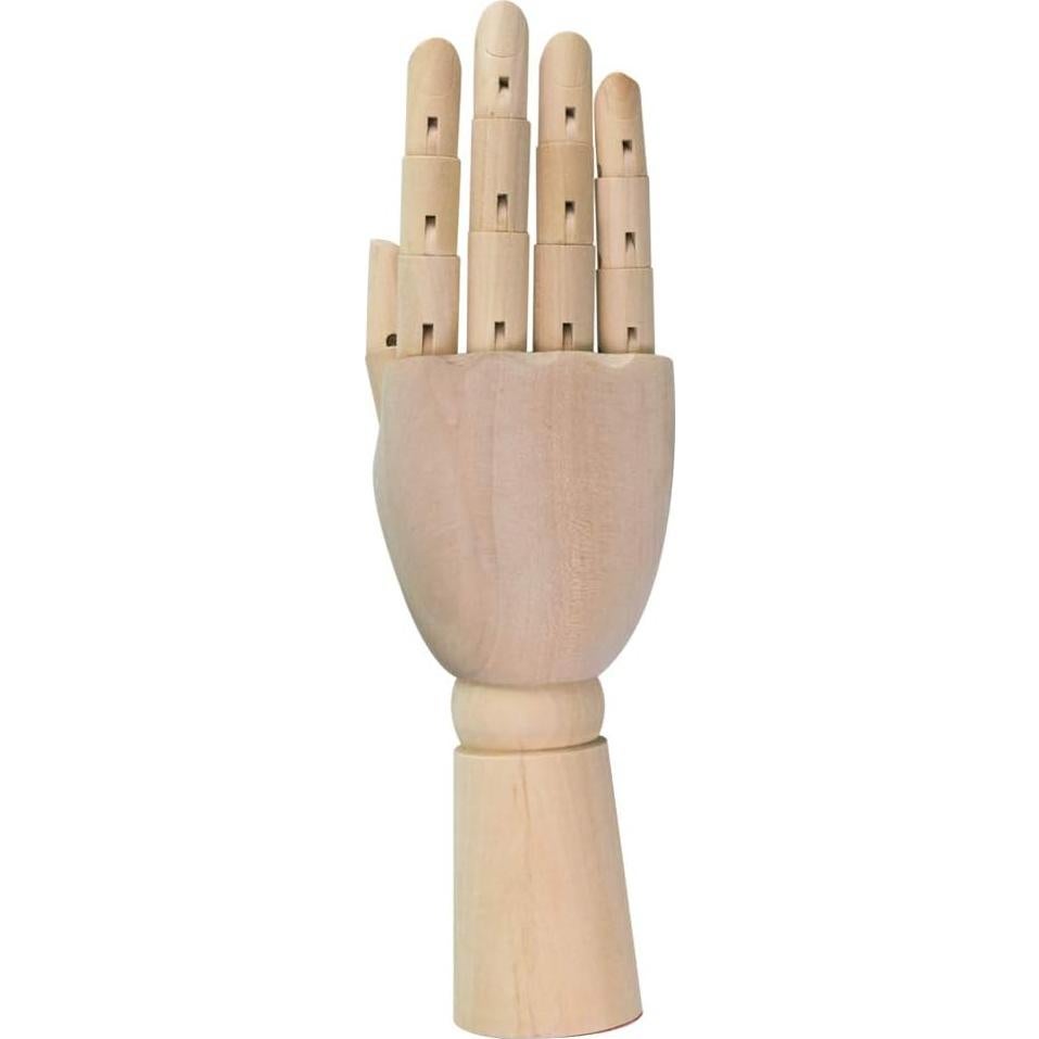 Mano de Madera Flexible HSOMiD 25,4 cm para Artistas