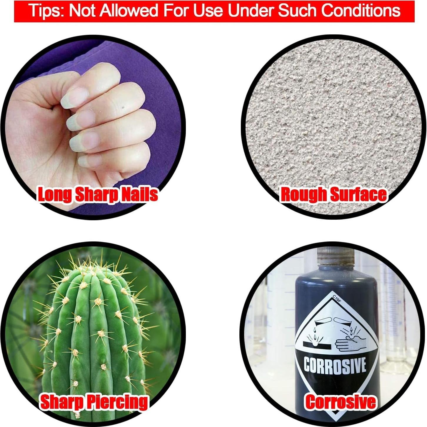 Guantes Protectores de Dedos ANCIRS - Gel Reutilizable 20 Pzas