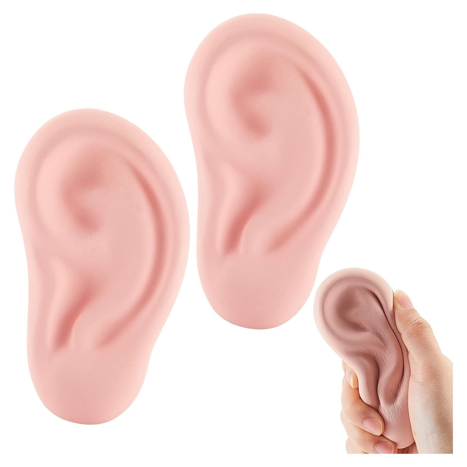2 Piezas Juguete Antiestrés Oídos Falsos Hungdao 10.2 cm