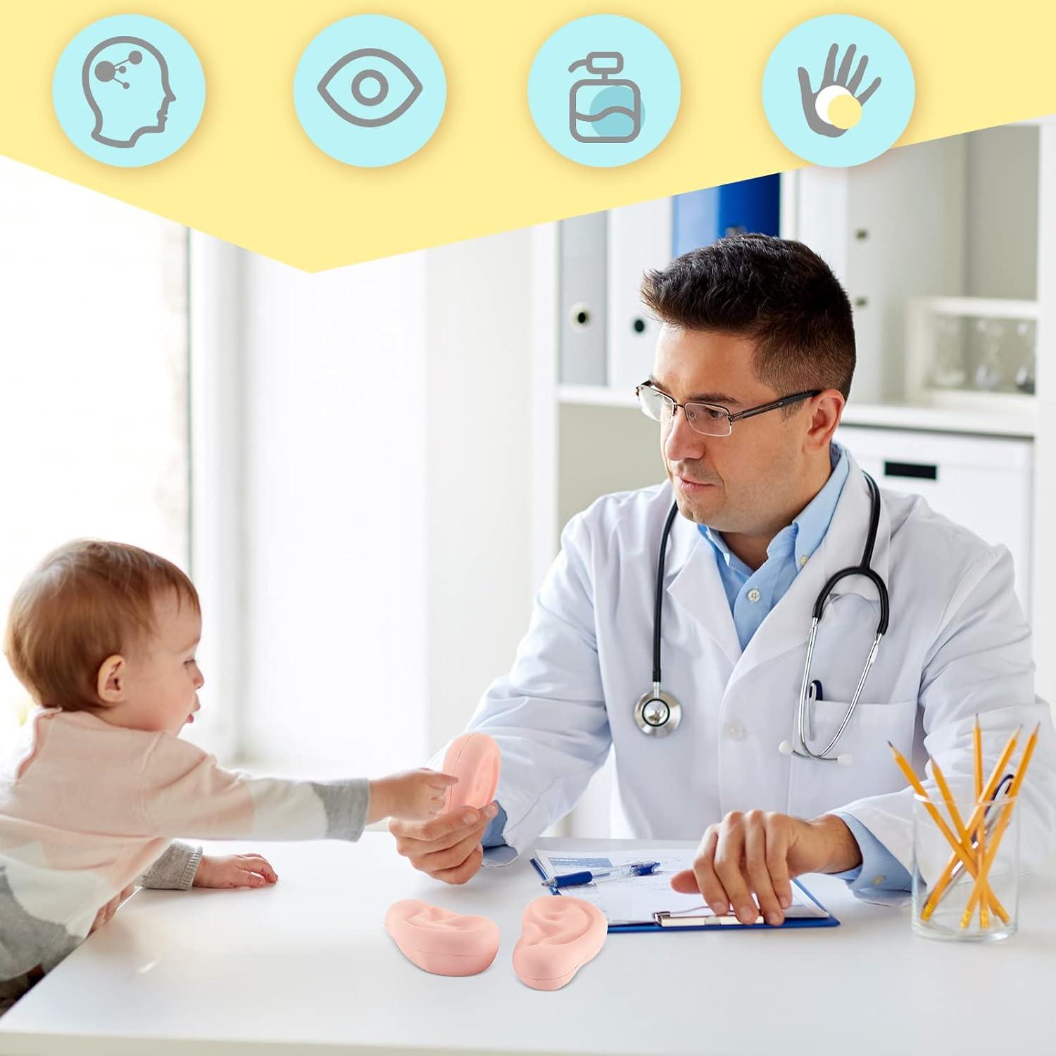 2 Piezas Juguete Antiestrés Oídos Falsos Hungdao 10.2 cm