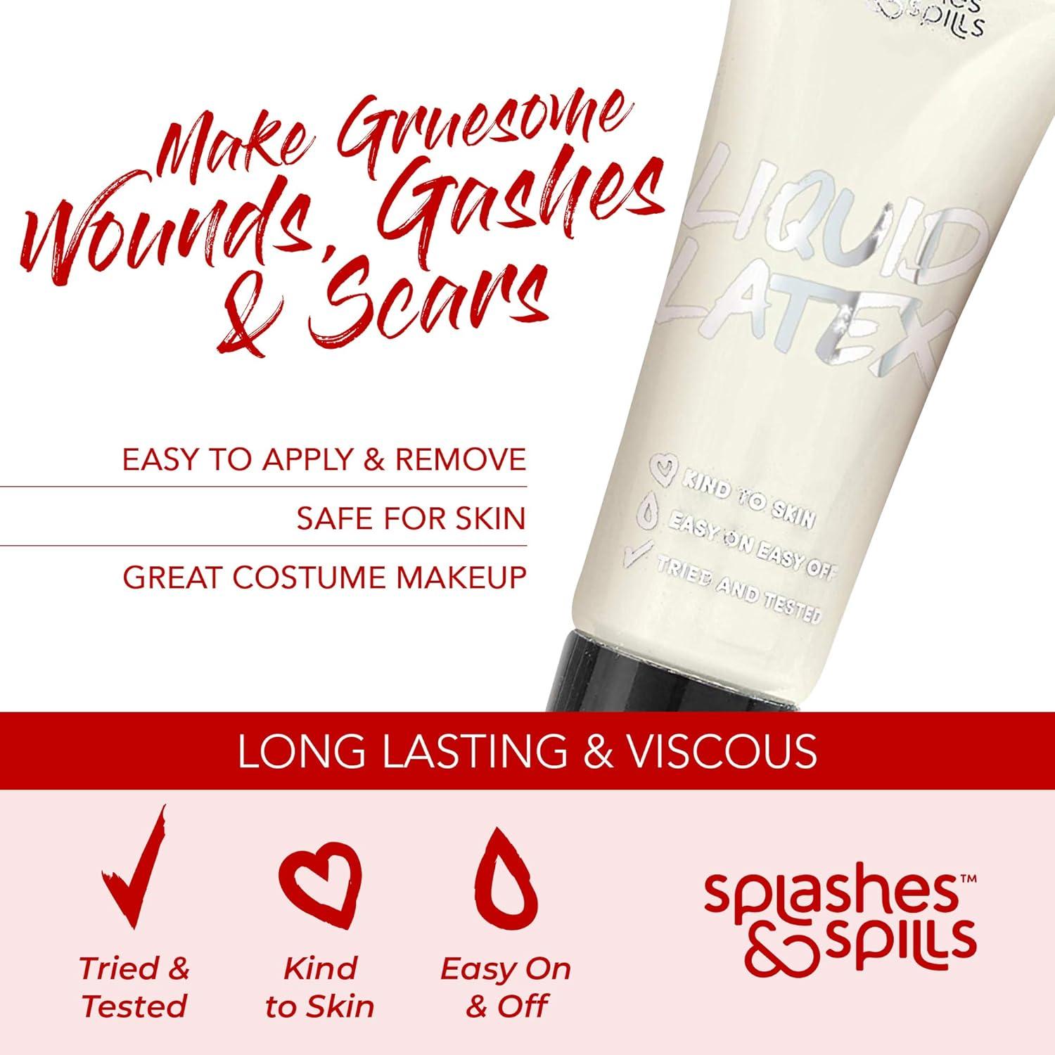 Pintura de Láttex Líquido para Cara y Cuerpo 30ml Splashes & Spills