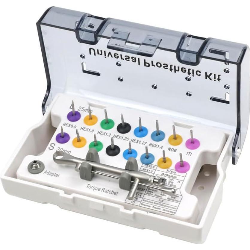 Kit de Prótesis HYG-DH163 con Llave de Torque 10-70Ncm