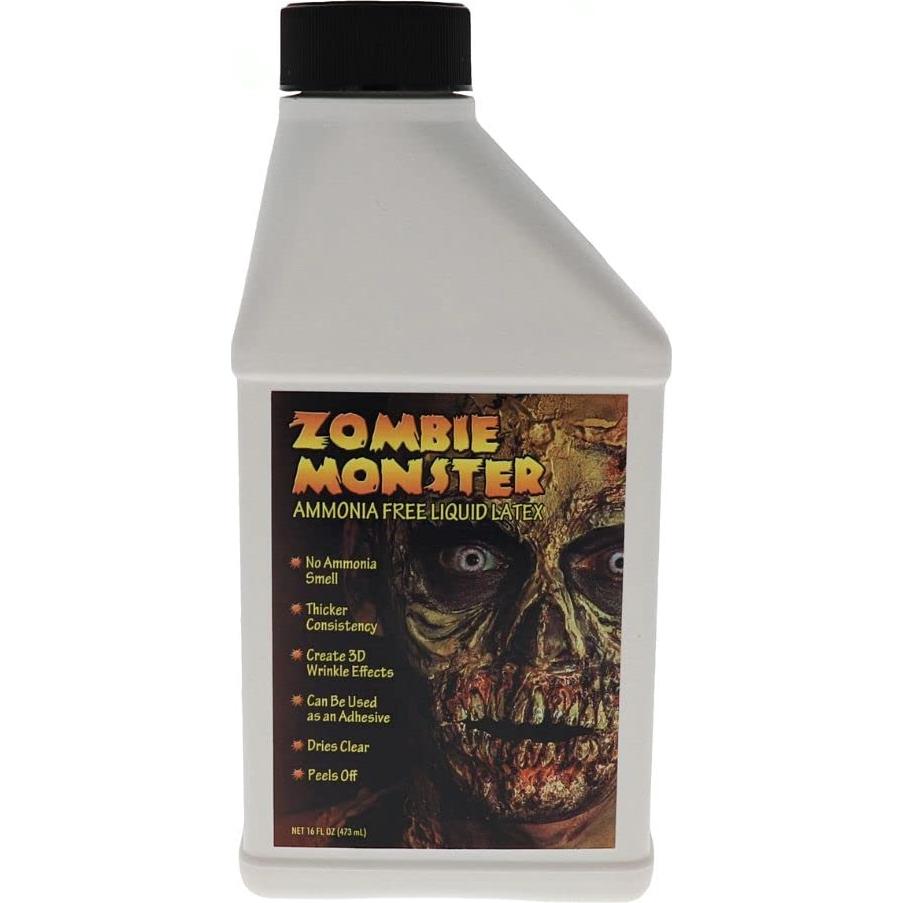 FX Zombie Láttex Líquido Sin Amoníaco + Sangre Falsa 2 Unidades