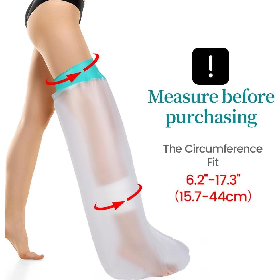 Cubierta Impermeable para Yeso de Pierna Mosago Verde