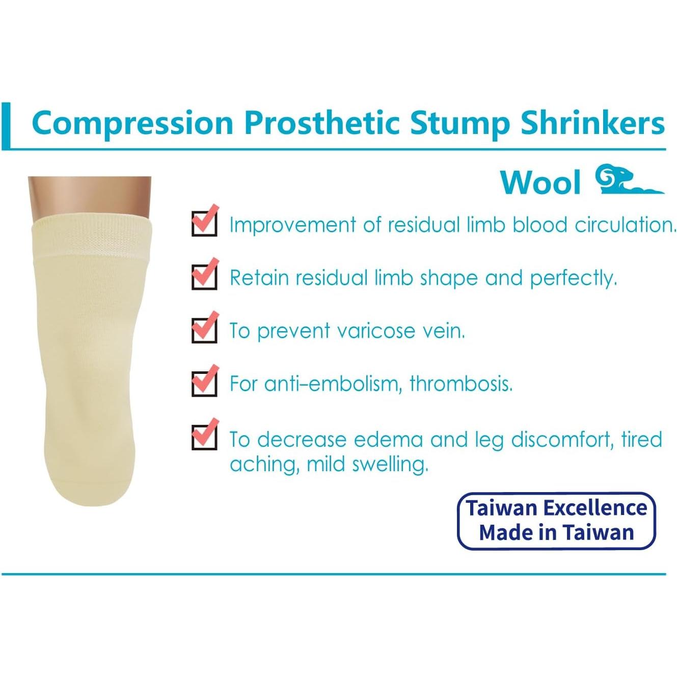 Reductores de muñón protésico JianiMed L/XL 40 cm compresión