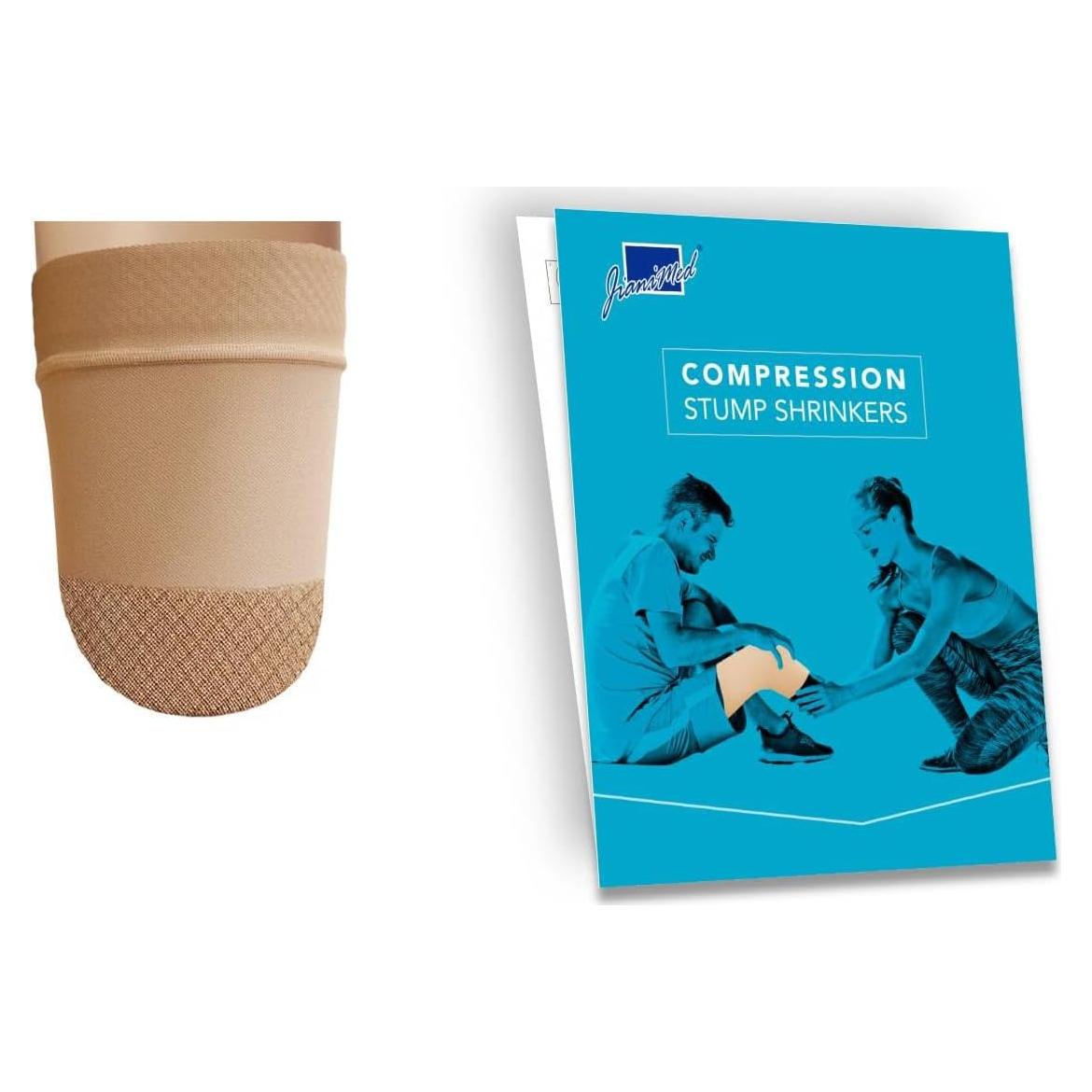 Reductores de muñón JianiMed XL 20-30 mmHg compresión beige