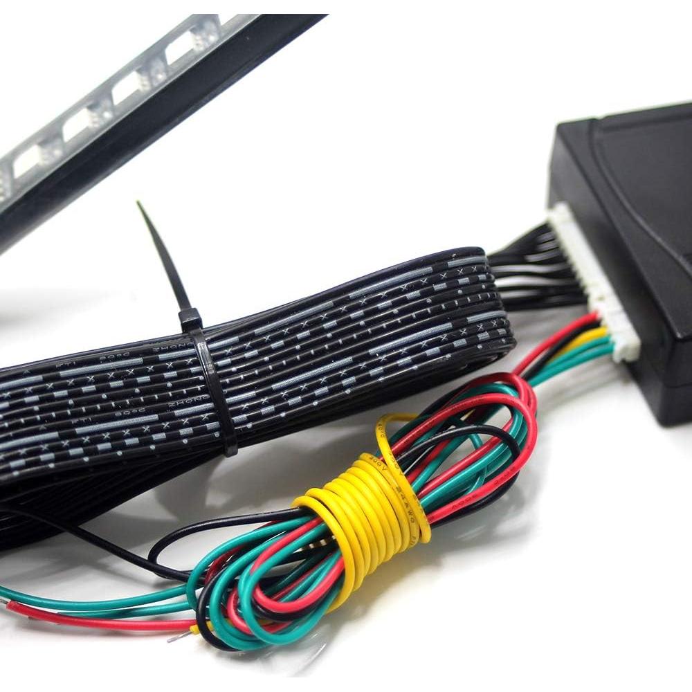 Tira de luz LED RGB Yolu Knight Rider 56 cm 48-SMD multicolor