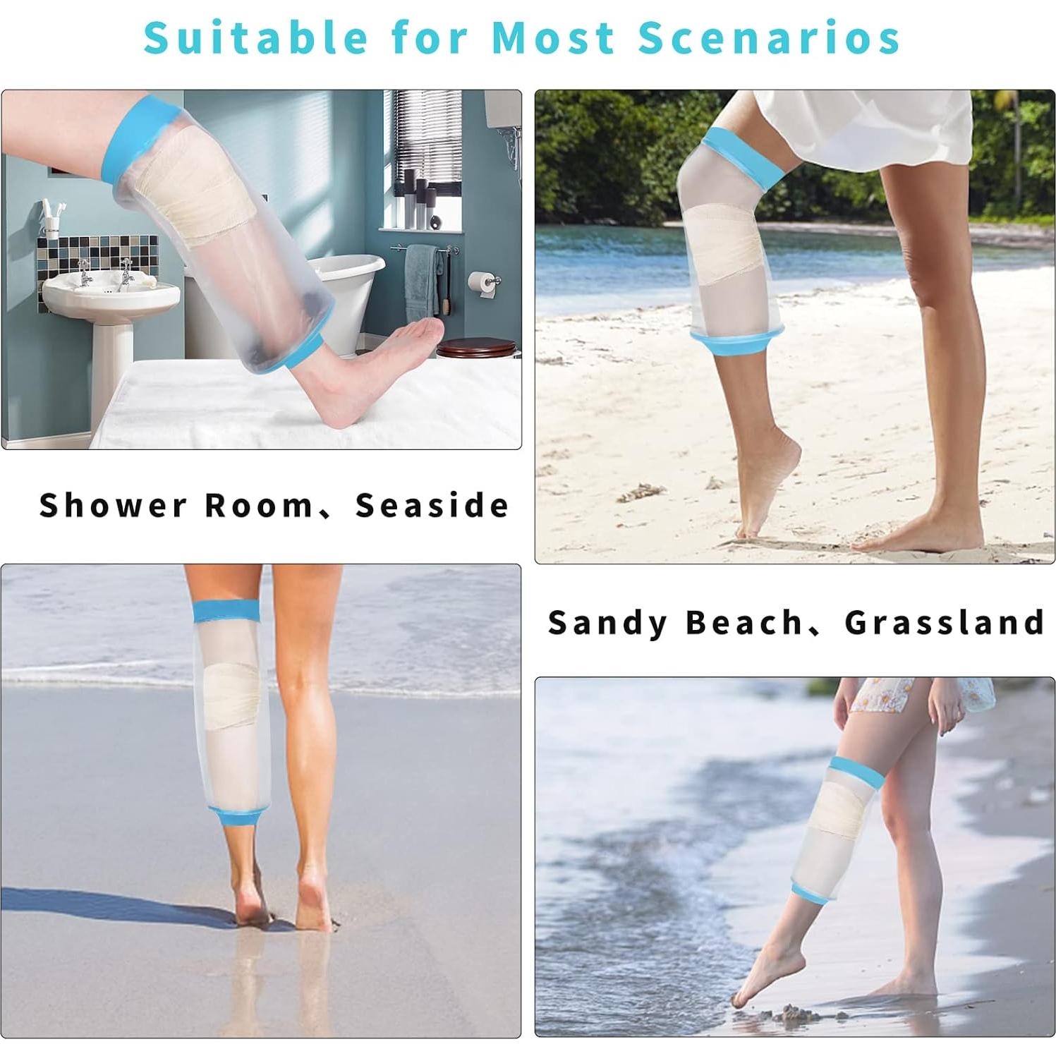 Funda Impermeable para Yeso de Rodilla SUPERNIGHT Azul