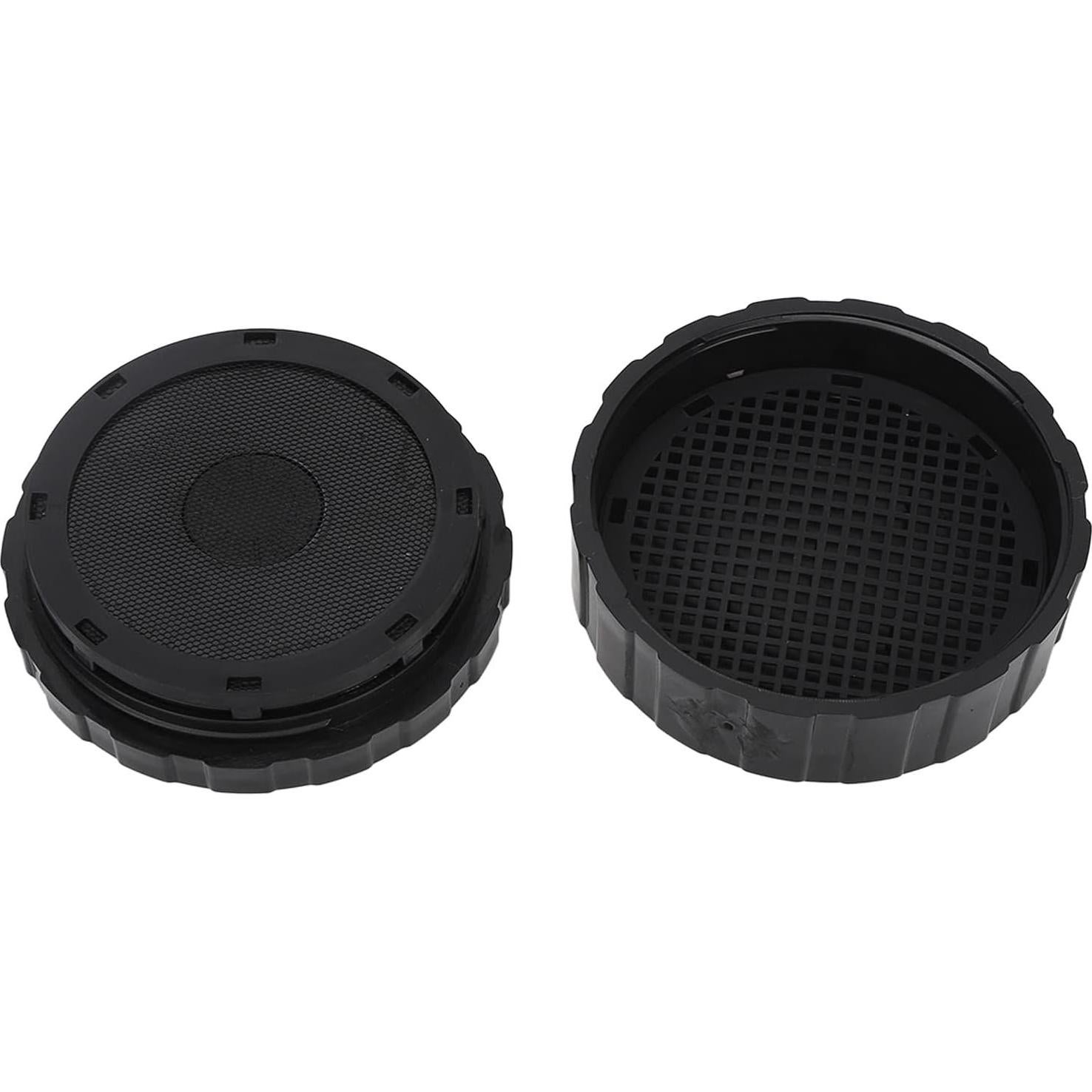 Caja de Carillas Dentales Fabater Redonda Negra 10x10 cm