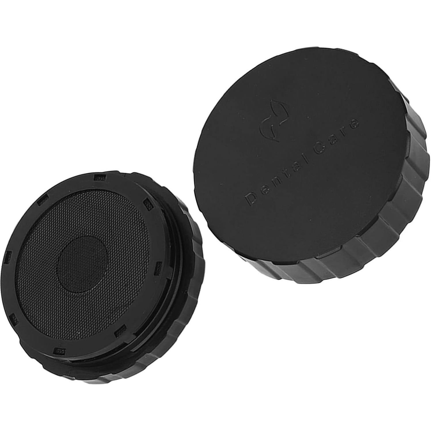 Caja de Carillas Dentales Fabater Redonda Negra 10x10 cm