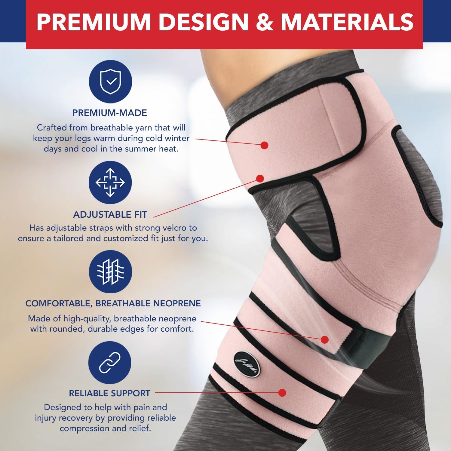 Soporte de Cadera Dr. Arthritis S/M Rosa para Alivio de Dolor