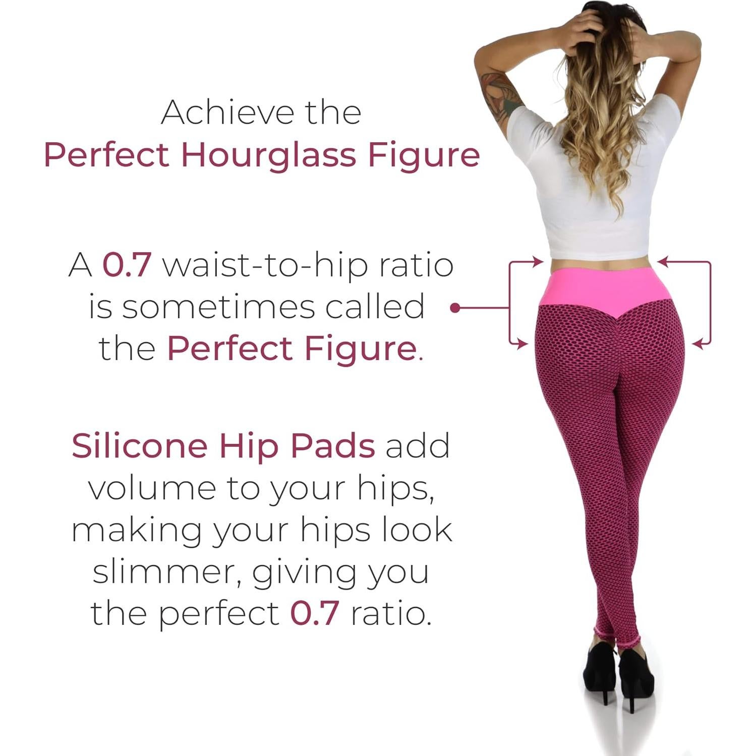 Almohadillas de Cadera Silicona Skinister Beige D 43x26 cm