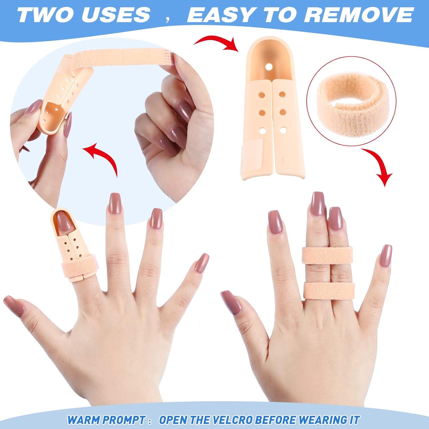 Férulas para Dedo en Martillo BBTO 10 Piezas 5 Tamaños