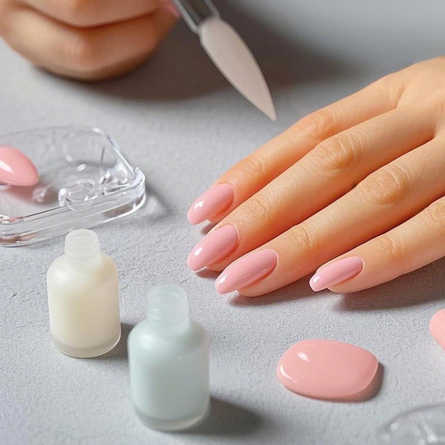 Dedos Falsos de Silicona XL289 para Práctica de Uñas Acrílicas