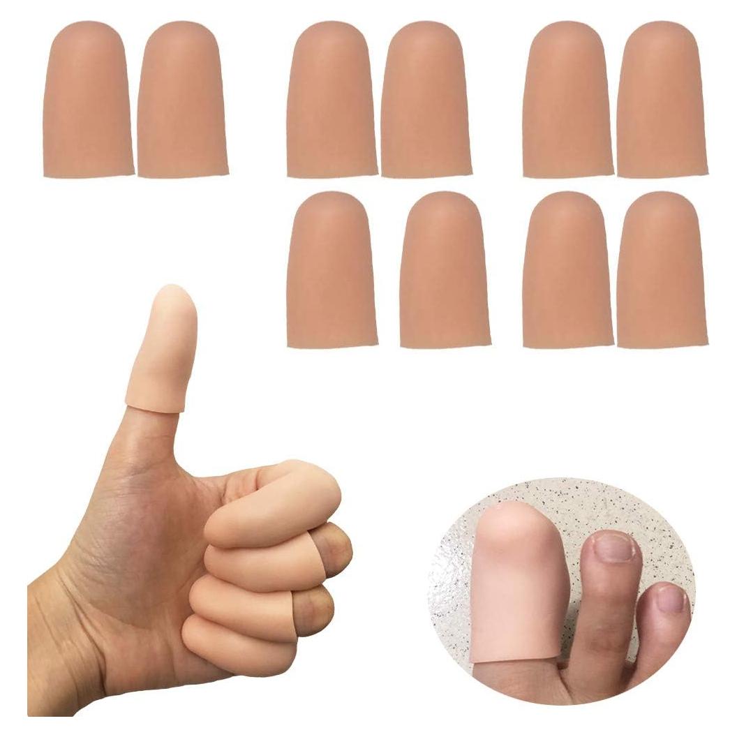 Protectores de Dedos de Gel Silicona para Alivio de Dolor