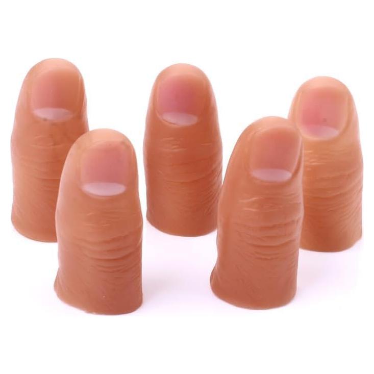 Dedo Falso Duro MOMOMAGE 5 Pcs Accesorios de Magia