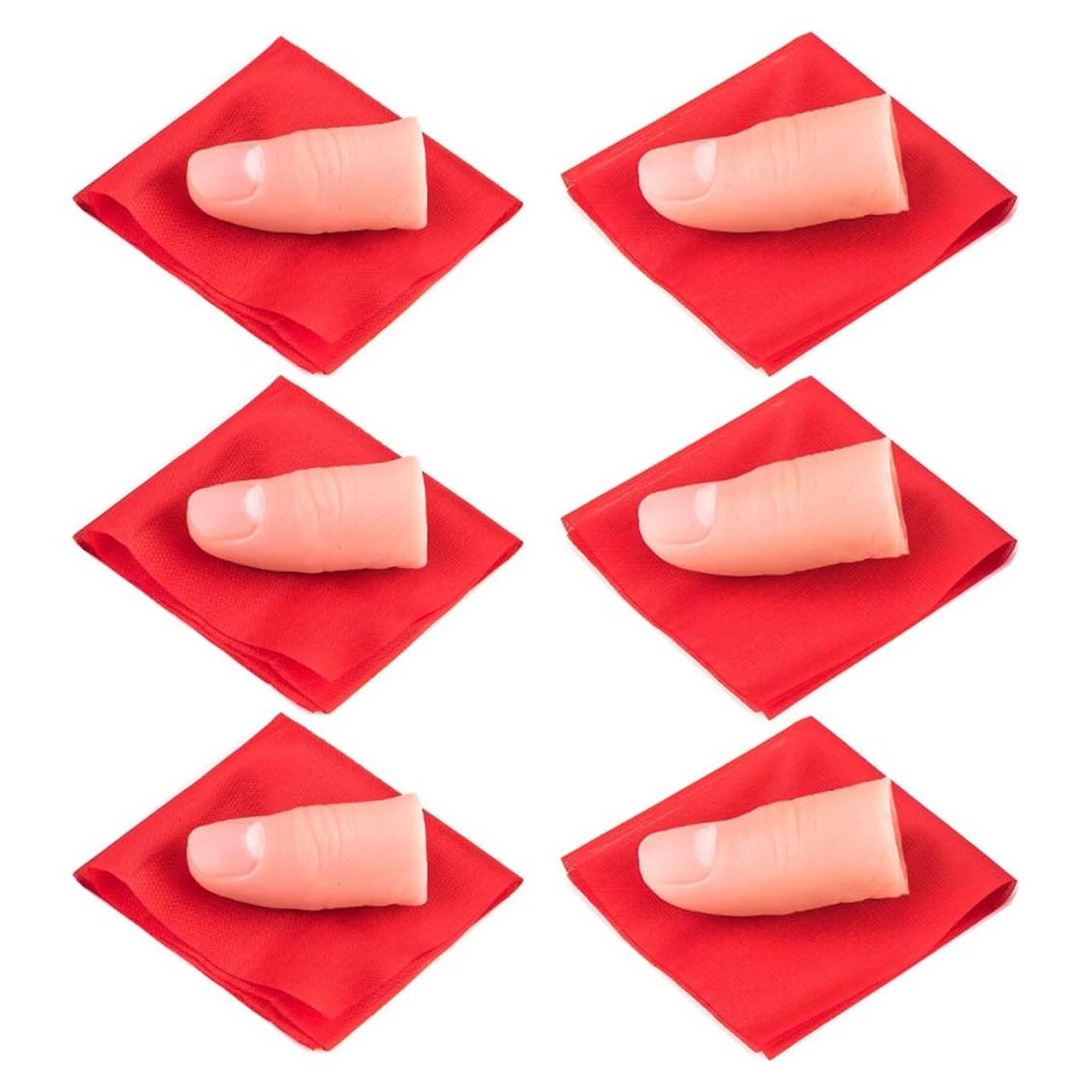 Set de Magia con Dedos ANCIRS - 6 Puntas de Pulgar Falsas