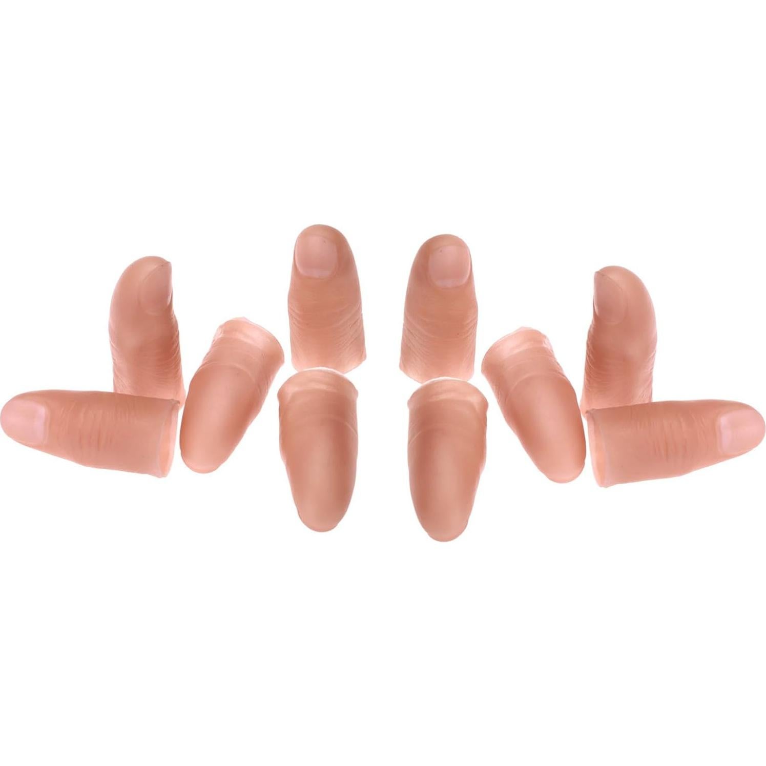 Dophee Truco de Magia Dedo Falso 10 Piezas 5.5 cm