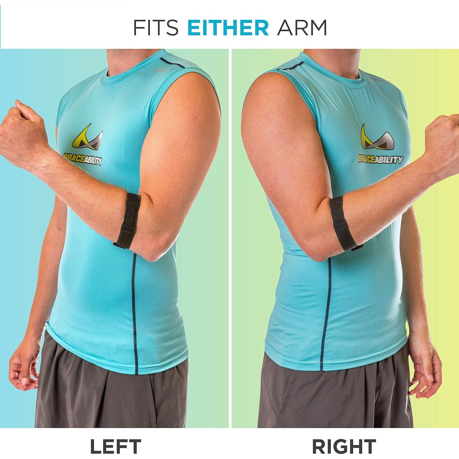 Faja para Epicondilitis BraceAbility - Soporte para Codo Unisex