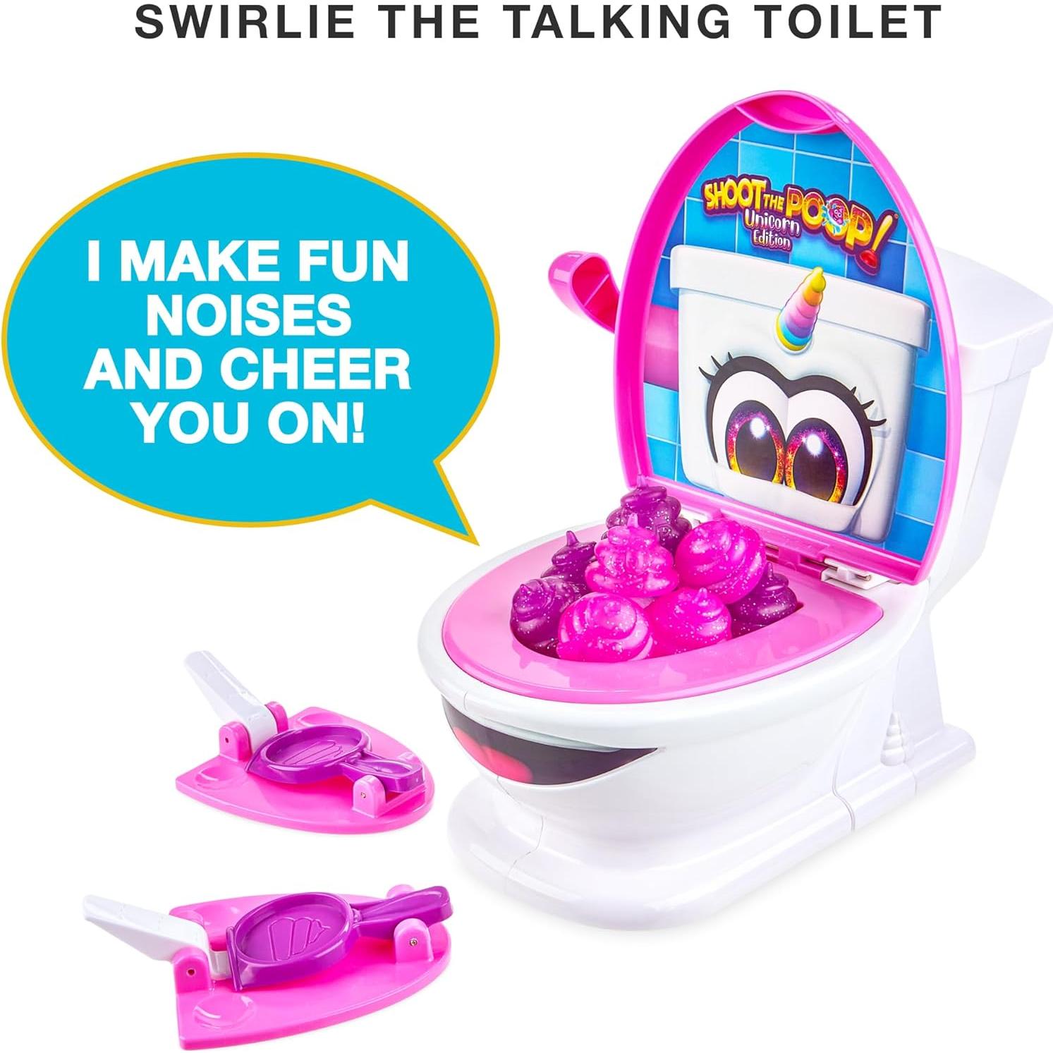 Juego Dispara La Caca Brybelly Edición Unicornio 2 Jugadores