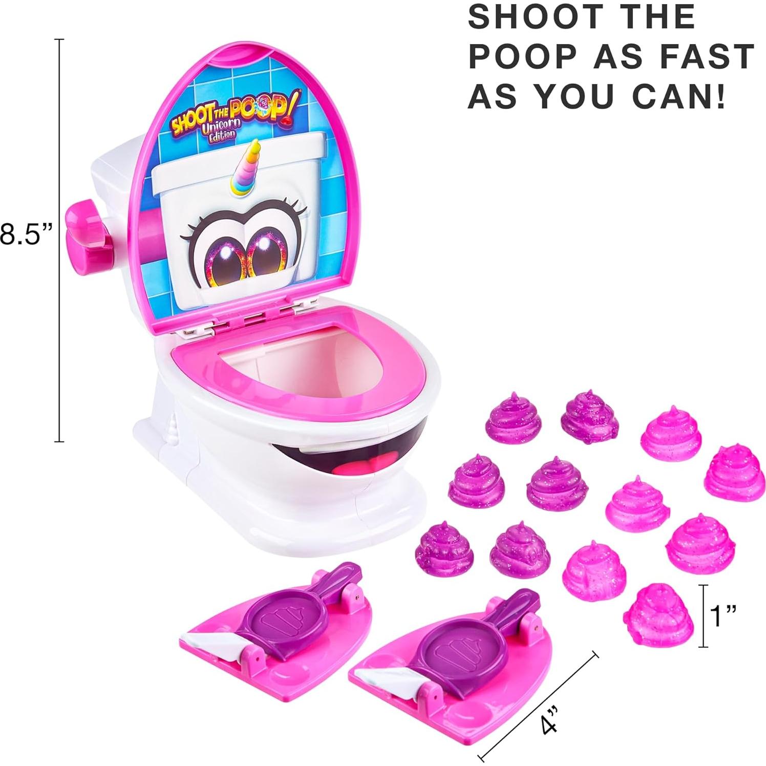 Juego Dispara La Caca Brybelly Edición Unicornio 2 Jugadores