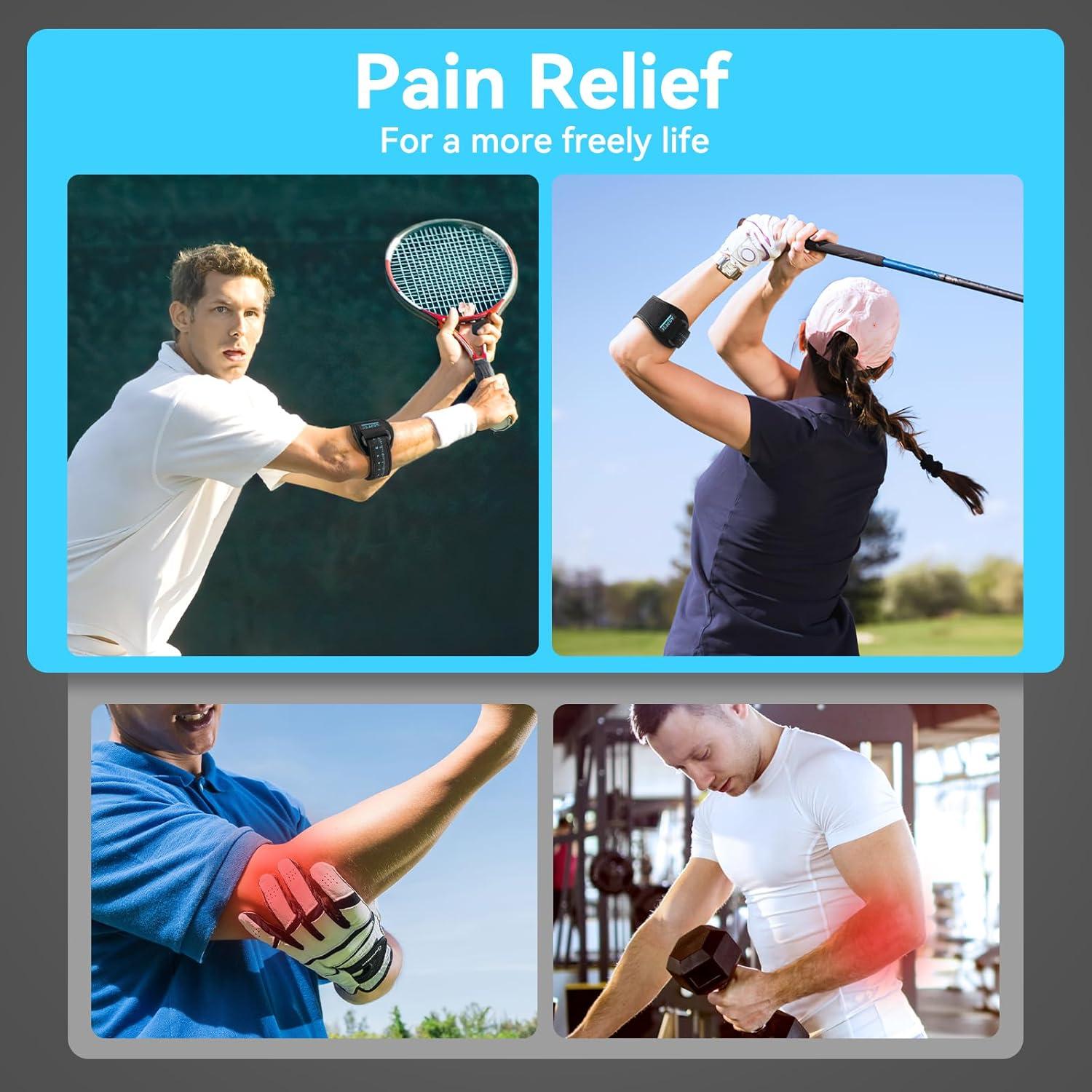 Faja de Codo AGPTEK con Almohadilla 3D para Tendinitis