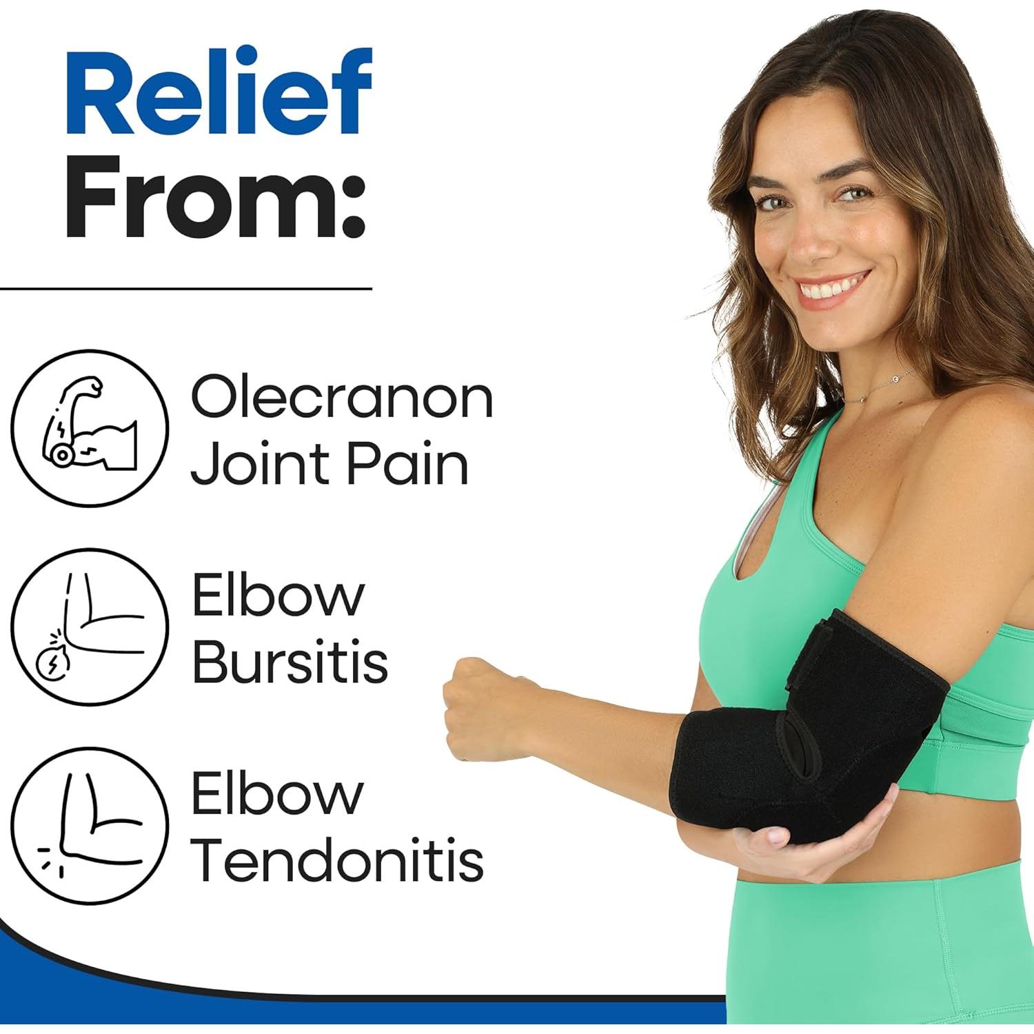 Funda de codo acolchada Armstrong America para tendinitis