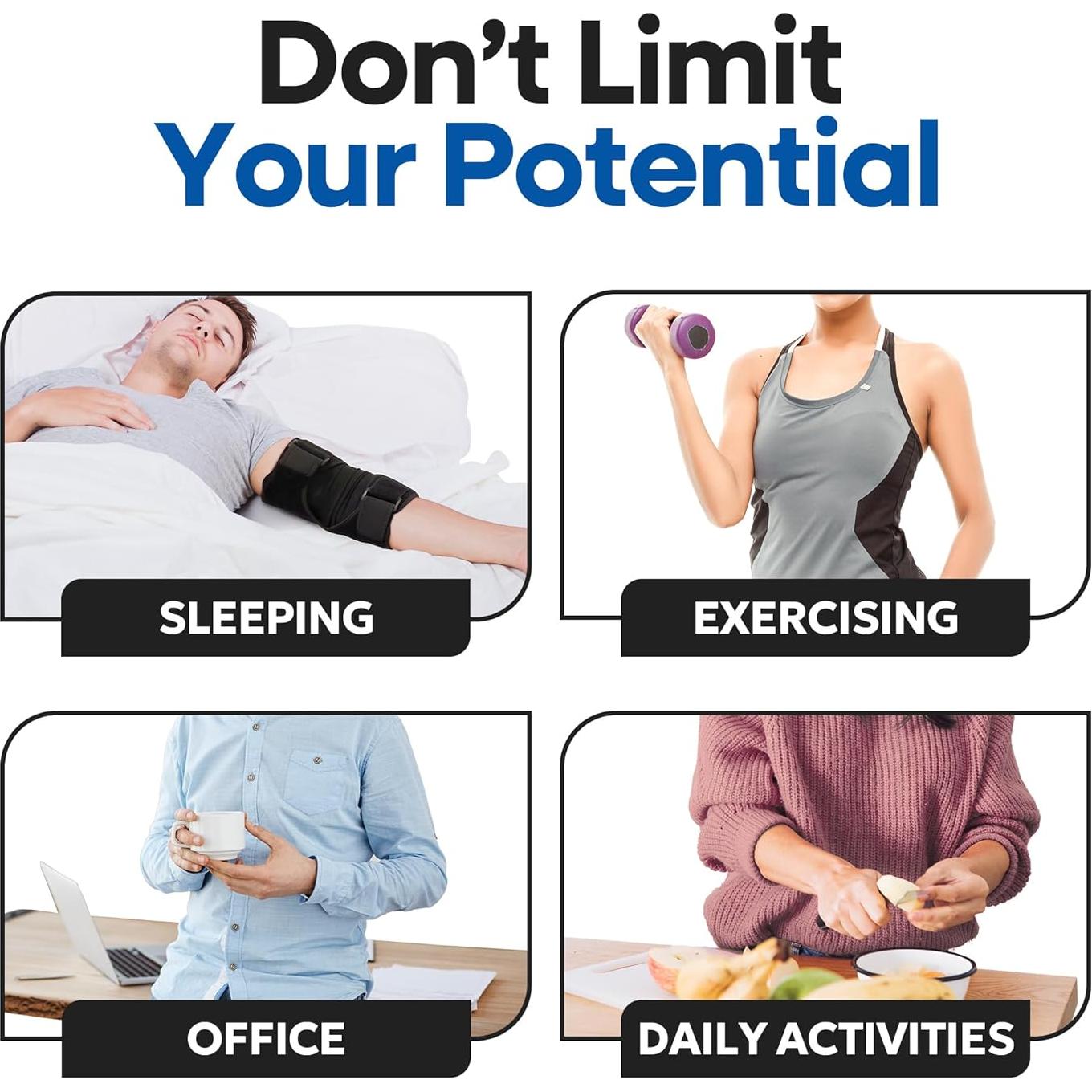 Funda de codo acolchada Armstrong America para tendinitis