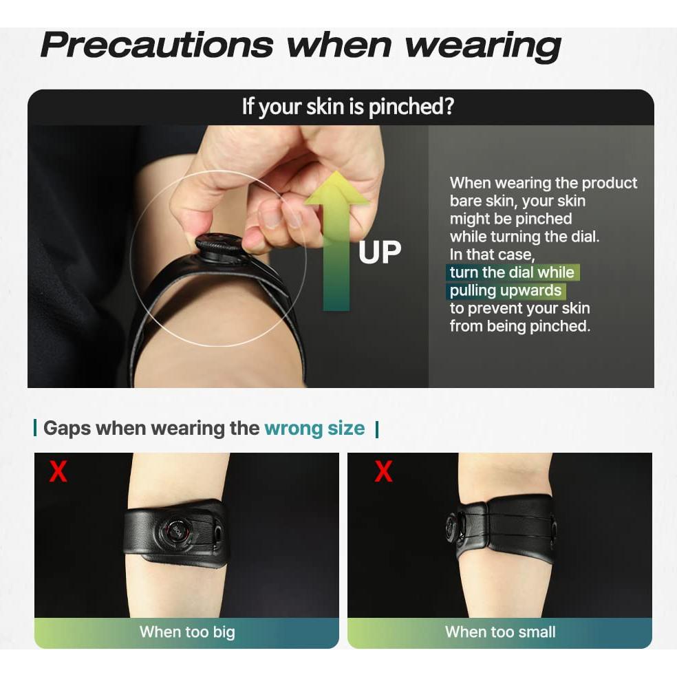 Soporte de Codo Ajustable SOZO Boa para Tendinitis Mediano