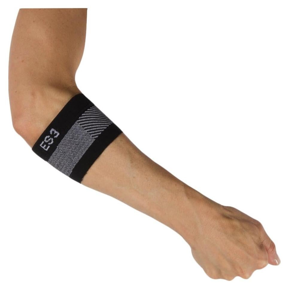 OrthoSleeve Soporte de Codo ES3 Negro Pequeño para Dolor