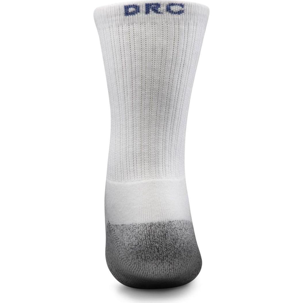 Calcetines Dr. Comfort para Amputación Parcial del Pie - Mediano Blanco