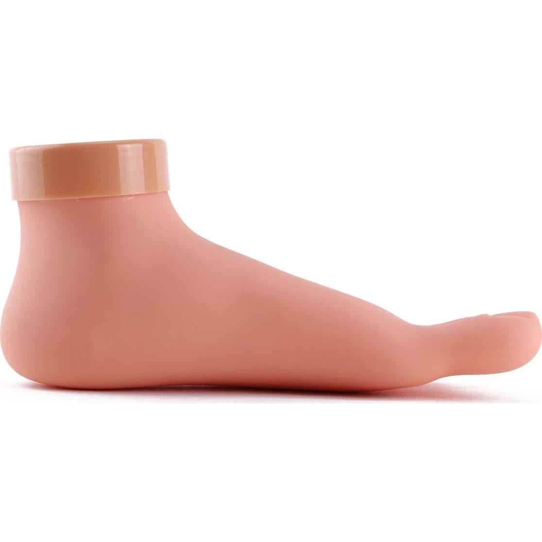Modelo de Pie Falso de Silicona para Manicura 145g