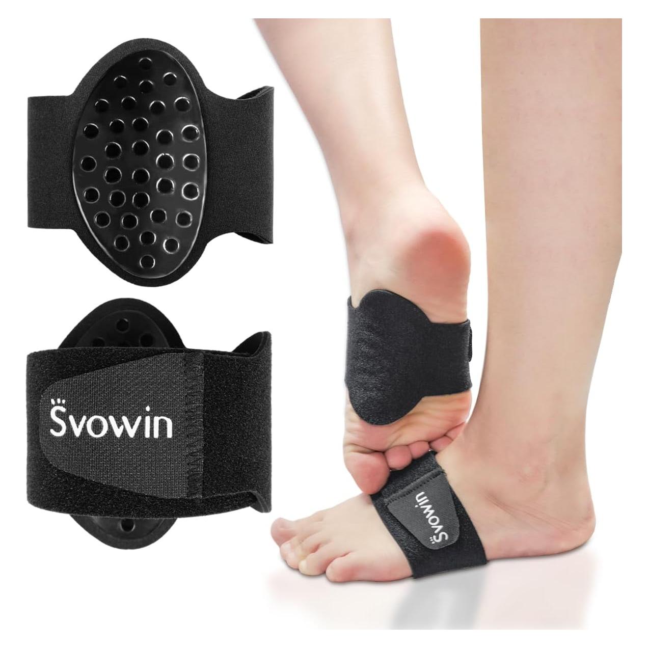 Mangas de Compresión Svowin para Arcos Caídos - Alivio Fascitis Plantar