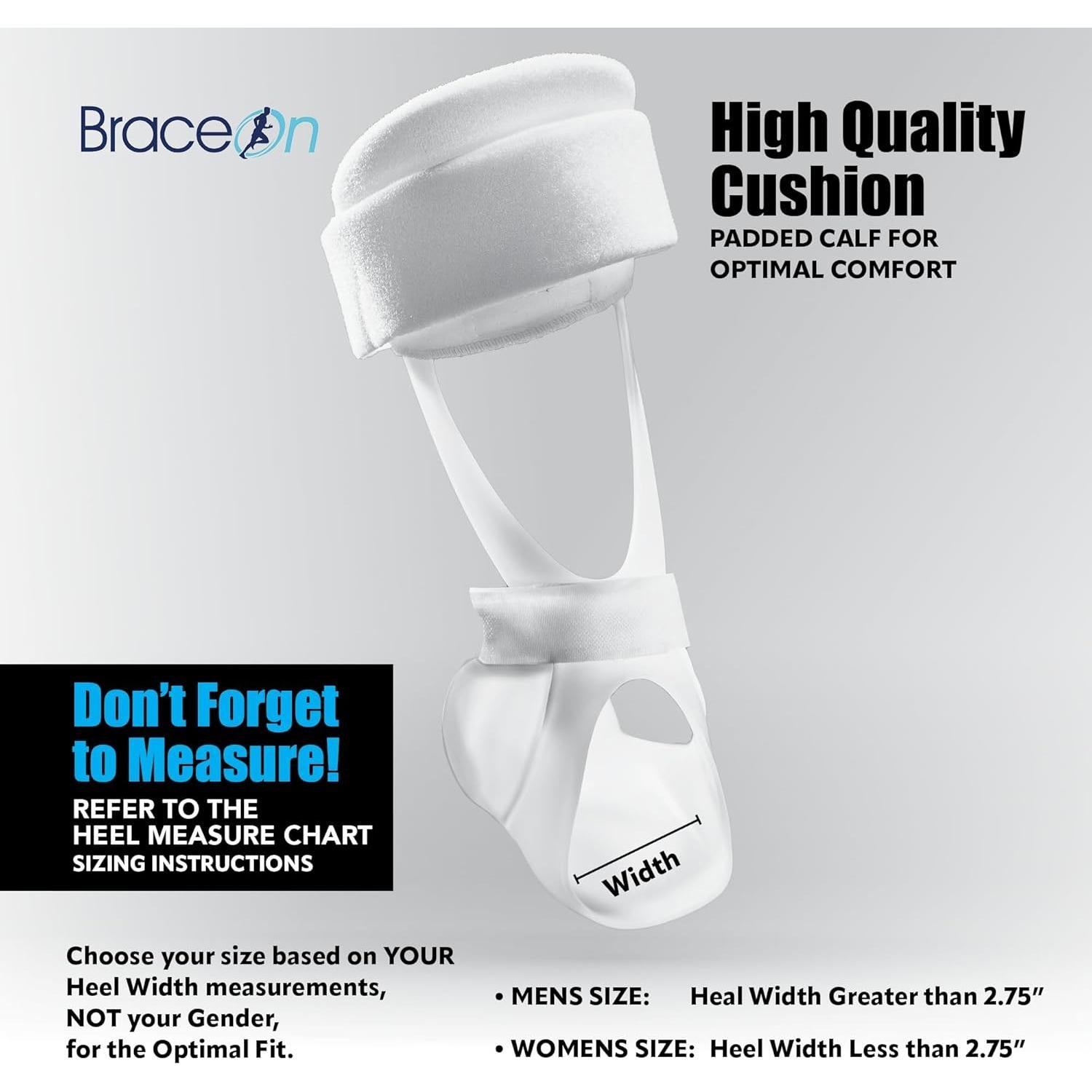 Férula AFO Deluxe Sueca Brace On para pie caído unisex