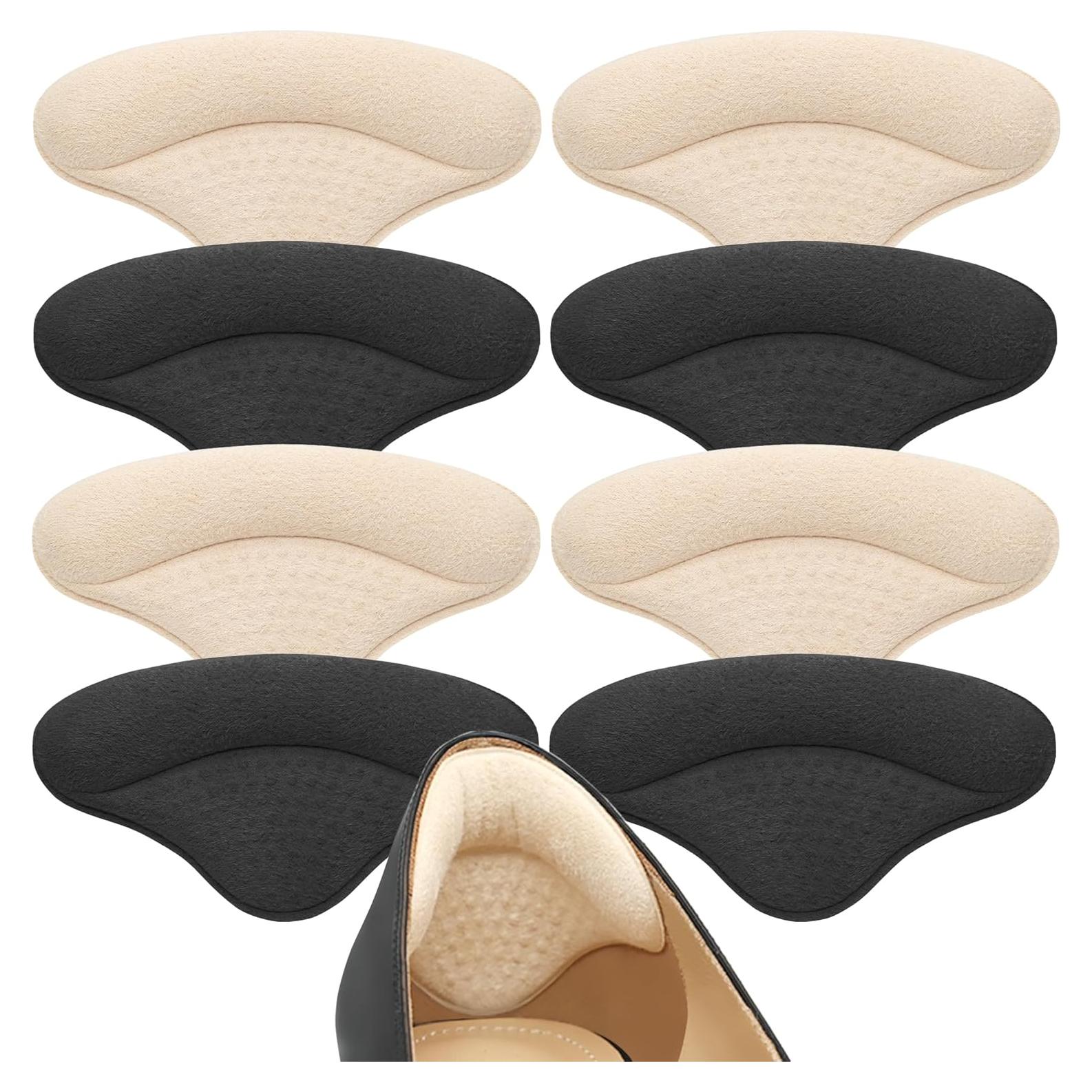 4 Pares Almohadillas Talón MUKIFINE Suaves para Zapatos