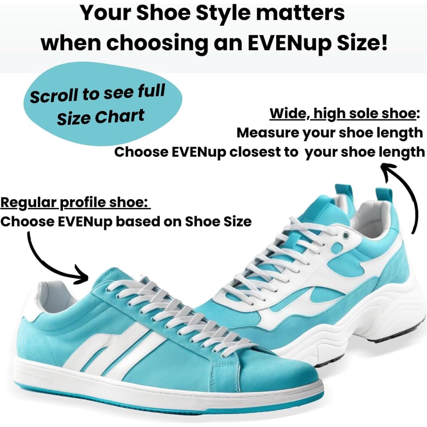 EVENup Equilibrador de Zapatos X-Large Ajustable 3 Alturas