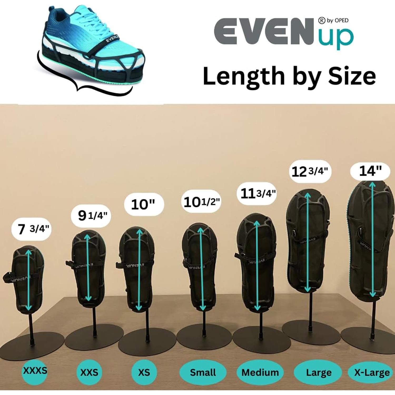 EVENup Equilibrador de Zapatos X-Large Ajustable 3 Alturas
