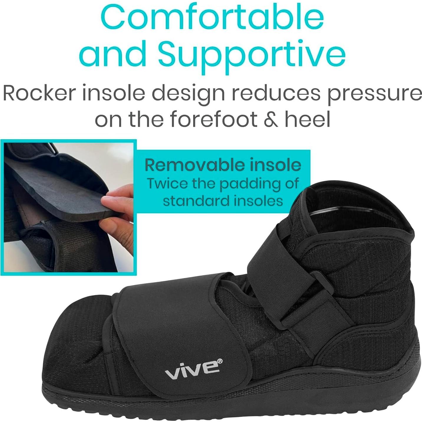Zapato Postoperatorio Vive Unisex - Bota Ortopédica Ajustable