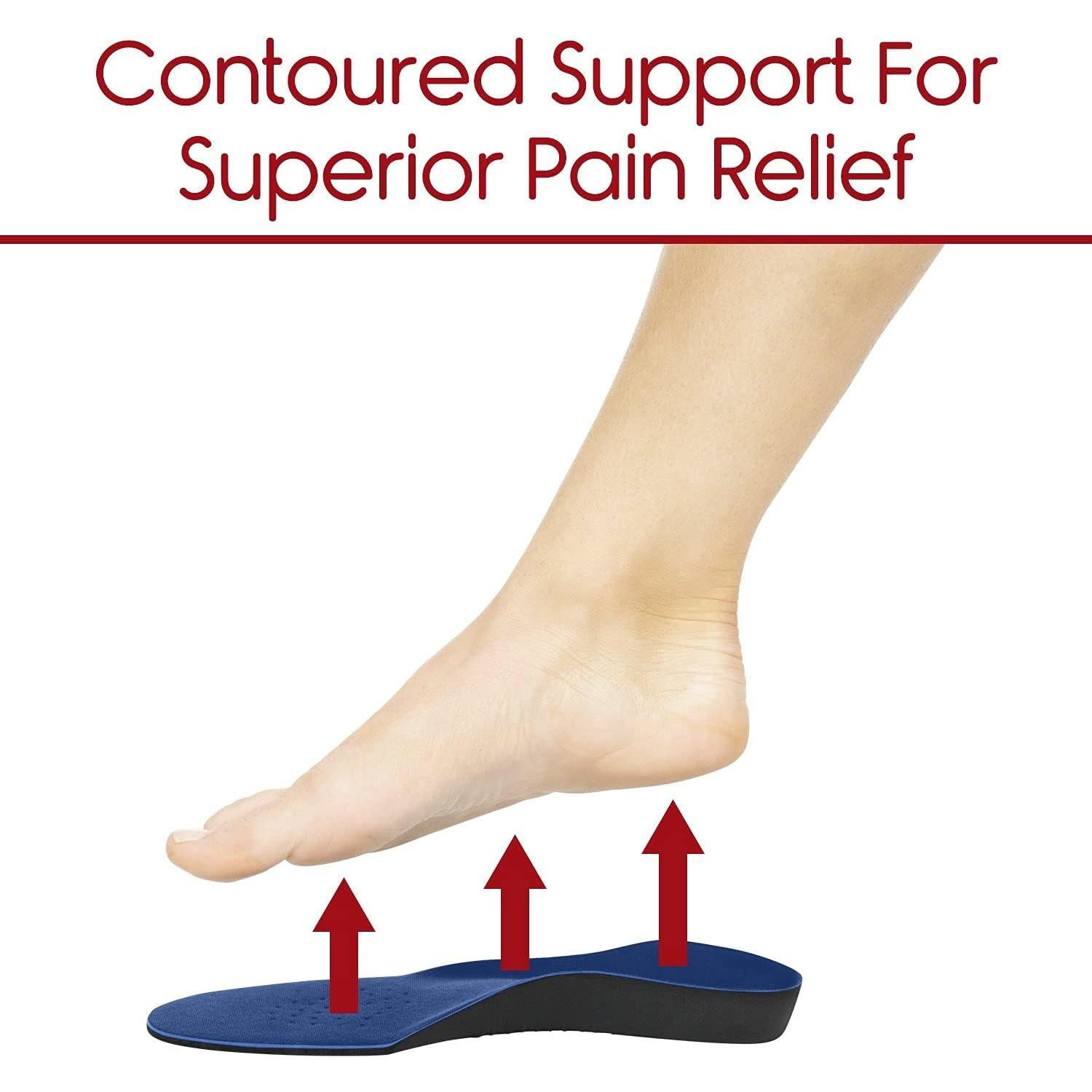 Plantillas Ortopédicas Vive Health para Pies Planos y Dolor