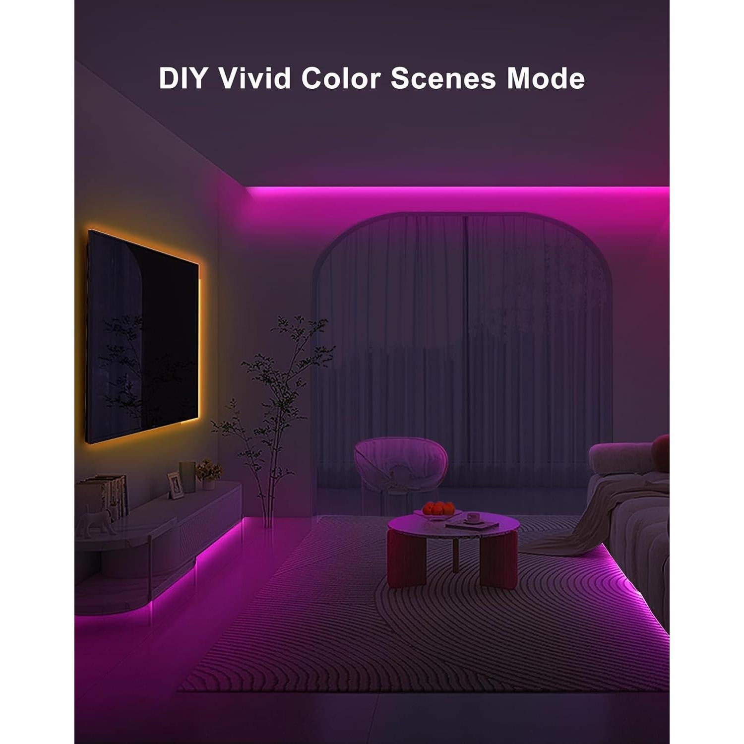 Tira de Luz LED COB RGB Tatazone 1.5m Control Remoto