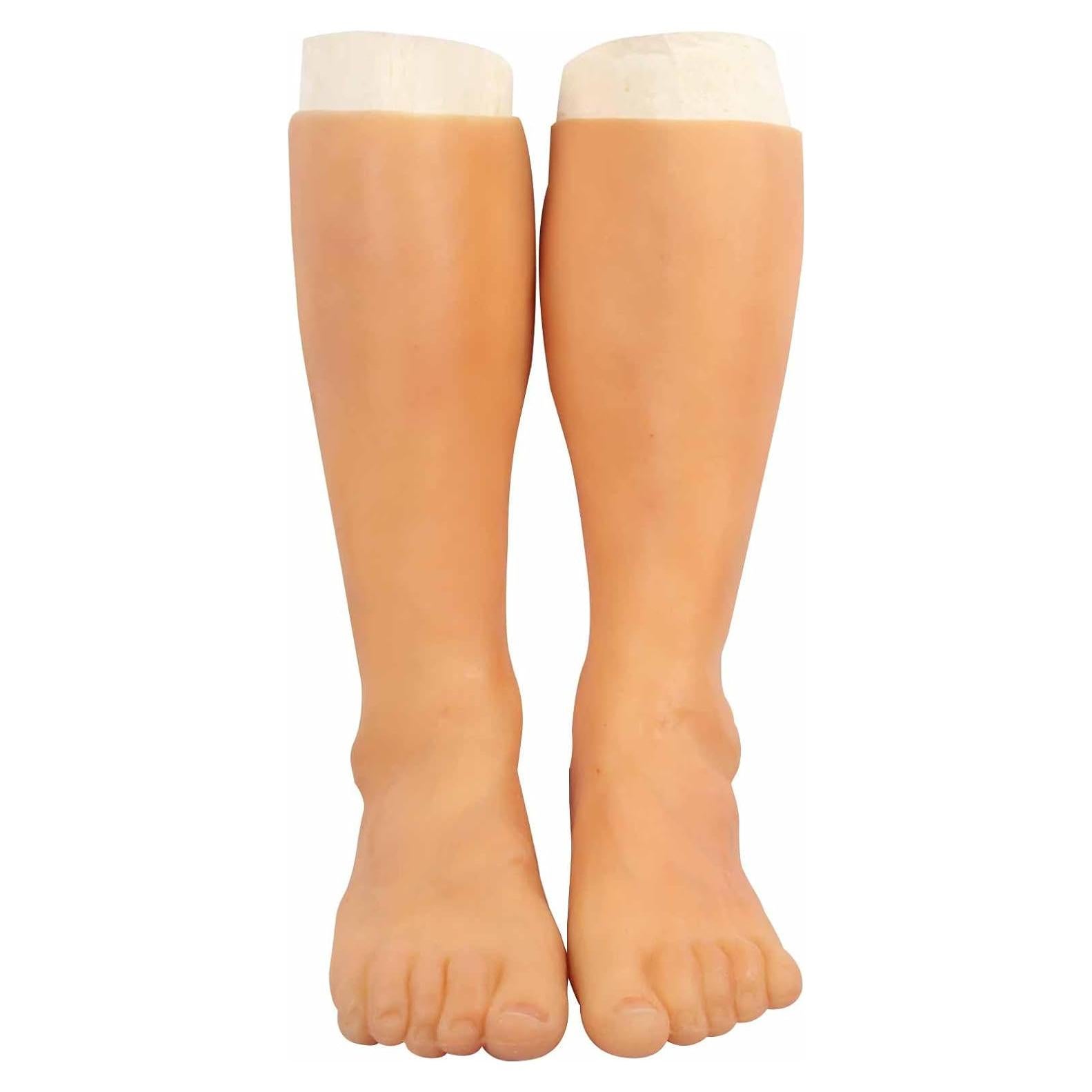Funda de pies de silicona CRODRES - Realista y elástica