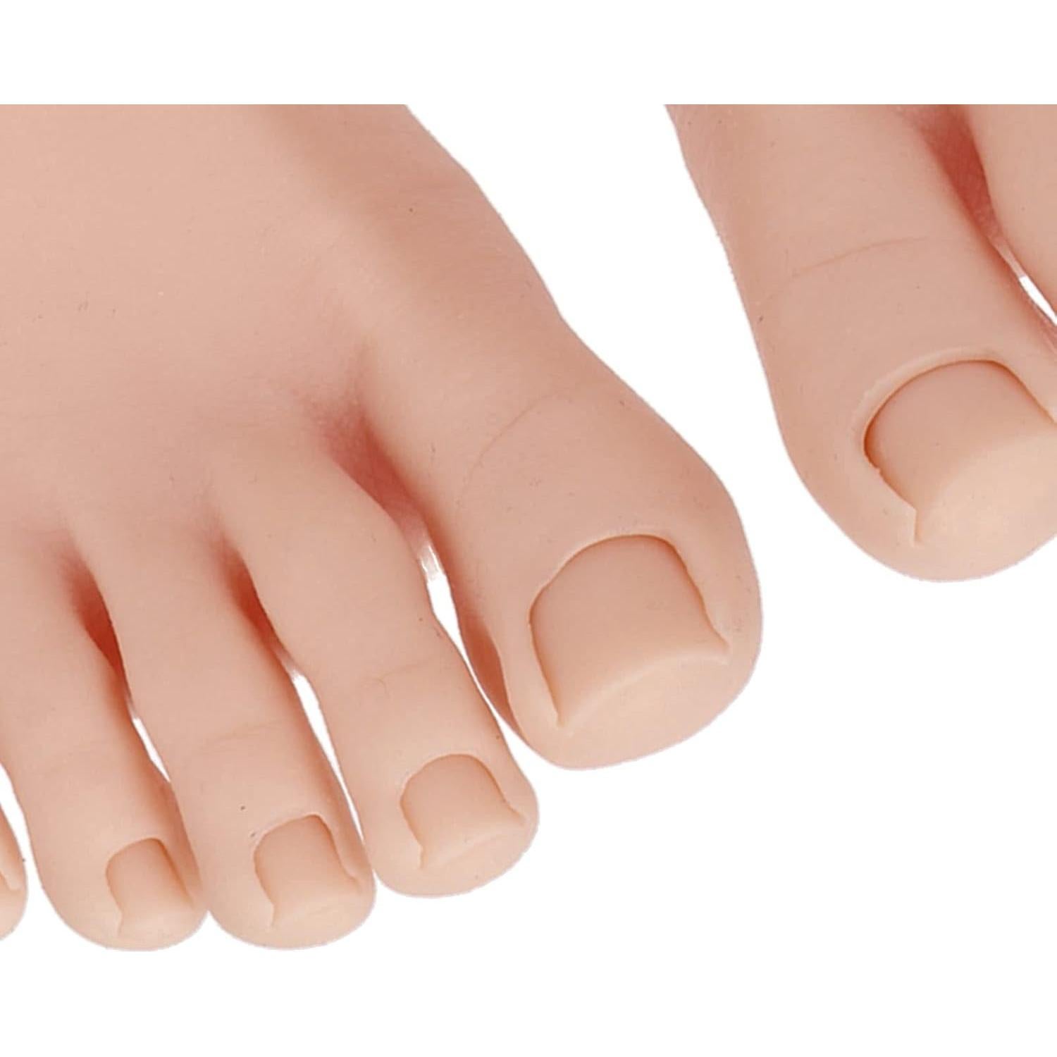 Modelo de Pie Falso Estink para Práctica de Uñas y Tatuajes