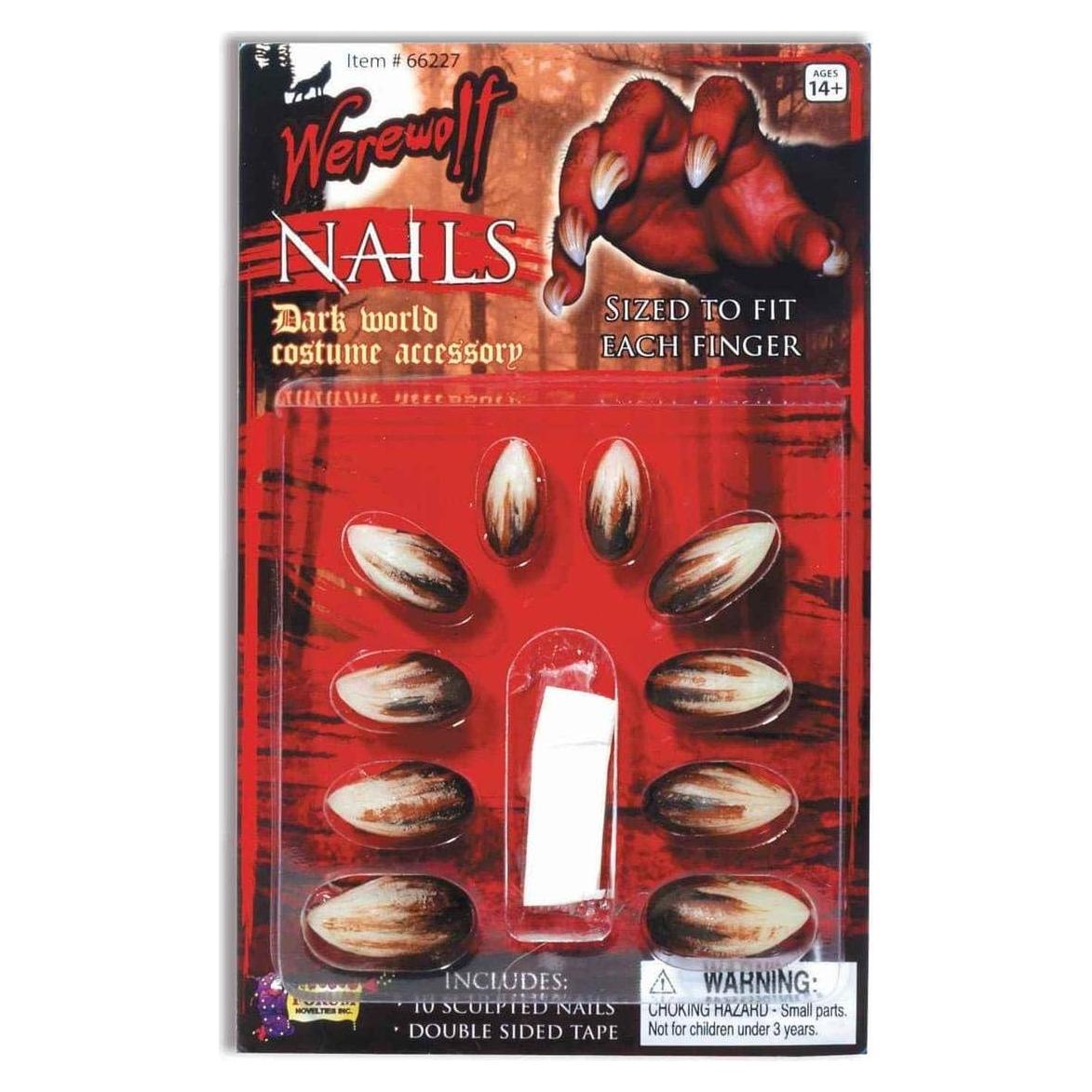 Juguete Uñas Hombre Lobo Forum Novelties 66227 Multicolor