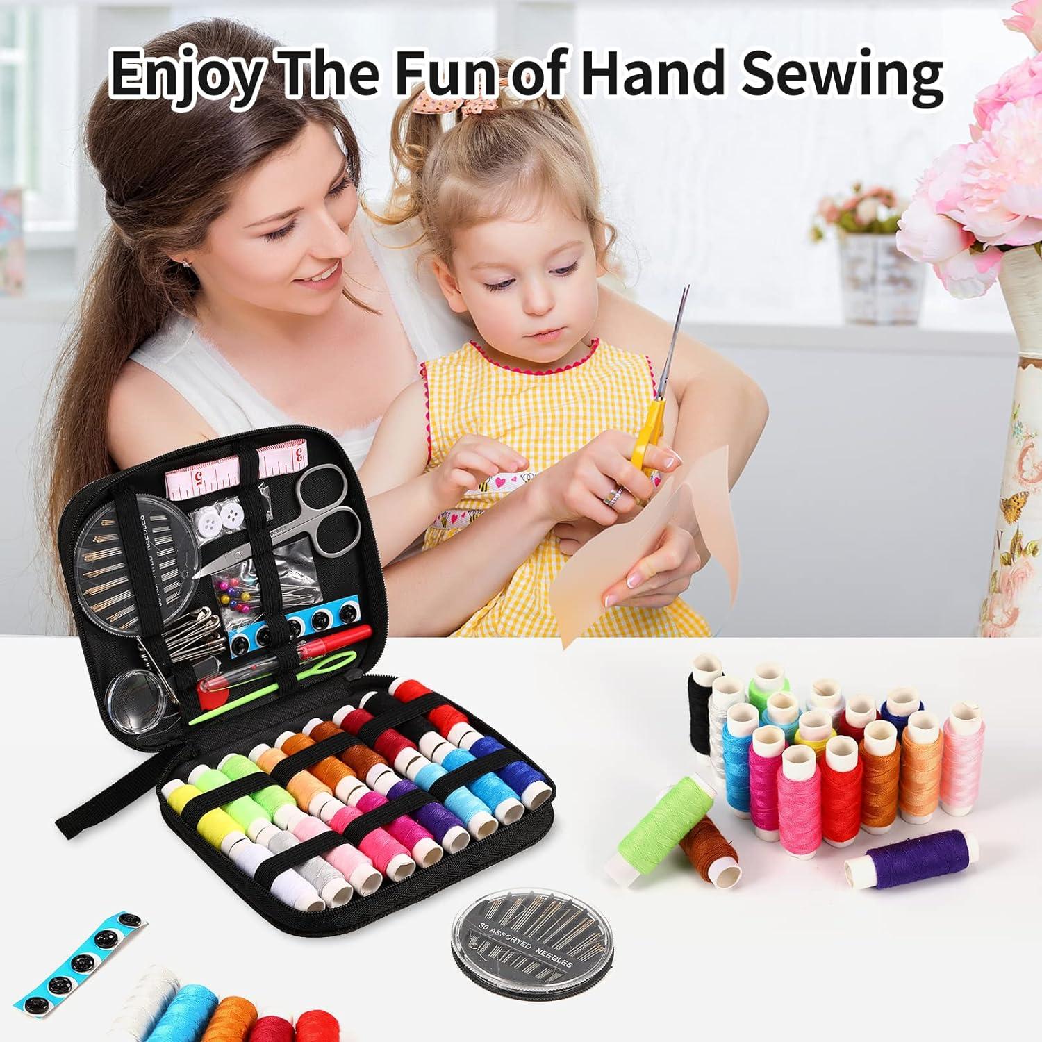 Kit de Costura Marcoon 85 Piezas con Tijeras y Hilo