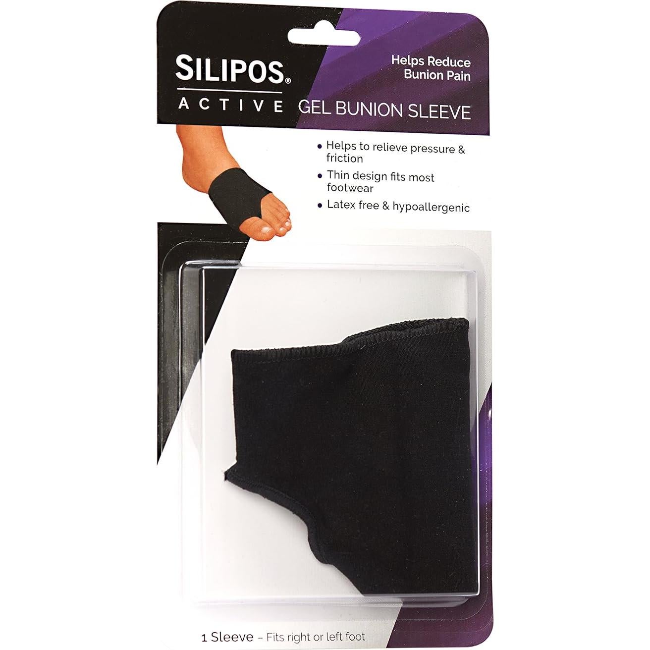 Manga de Gel para Juanetes Silipos 7213 Hipoalergénica