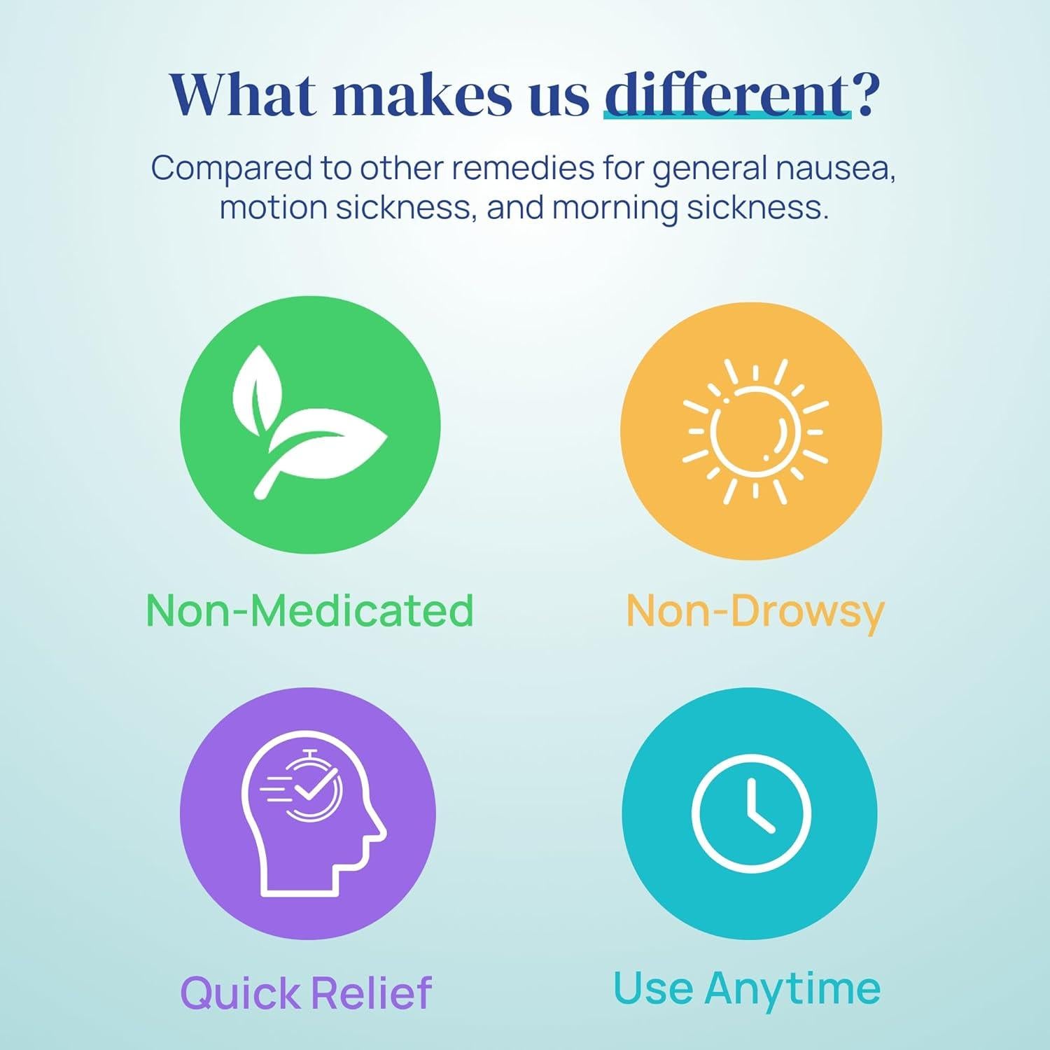 Inhalador Natural Allclair para Náuseas - Paquete de 2