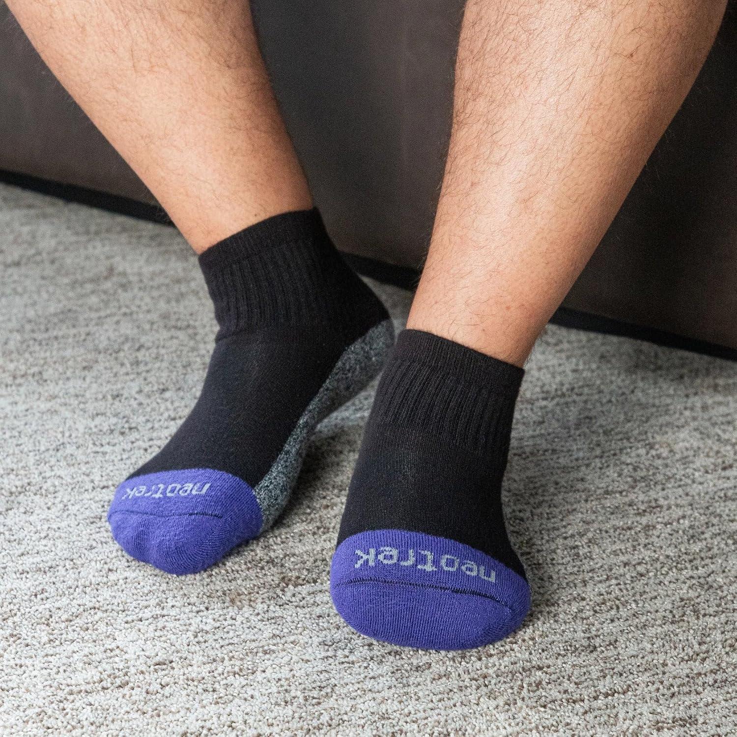 Calcetines Transmet Qtr Crew NeoTrek 3pk Unisex Negro