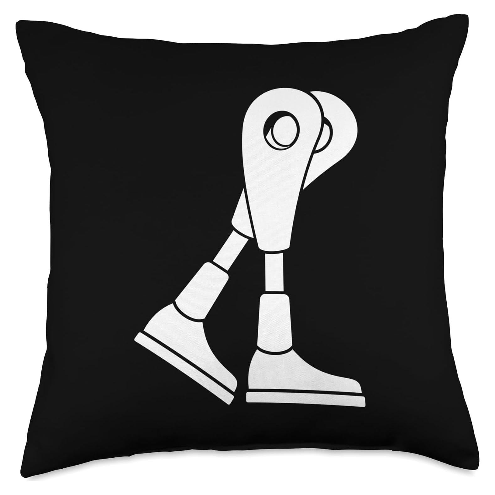 Cojín Decorativo Multicolor 18x18 cm para Prótesis de Pierna